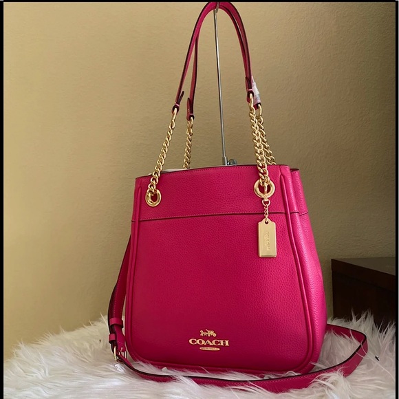 Coach Cammie Chain Bucket Bag👜🌸 - Picture 6 of 12